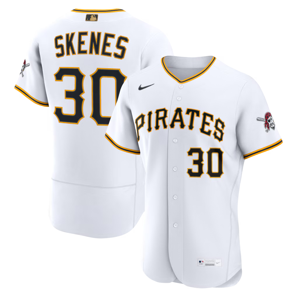 Men's Nike Paul Skenes White Pittsburgh Pirates MLB Awards Authentic Jersey