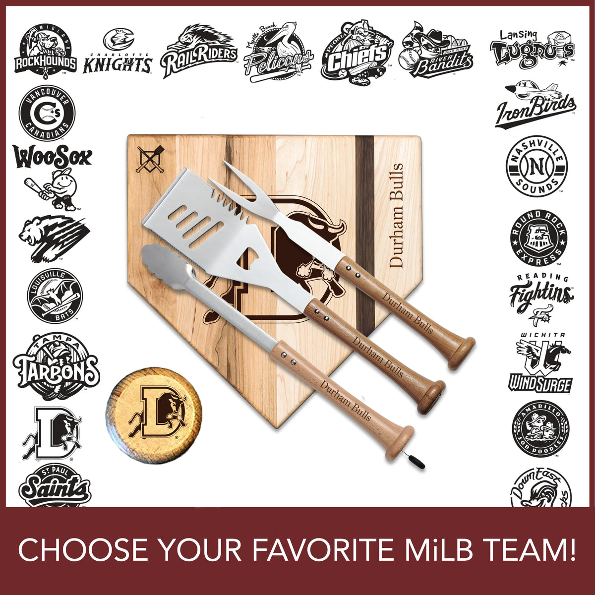 MiLB "Heavy Hitter" Set | CHOOSE YOUR FAVORITE TEAM | MULTIPLE SIZES