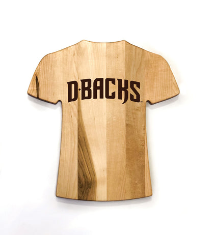 Arizona Diamondbacks Team Jersey Cutting Board | Customize With Your Name & Number | Add a Personalized Note