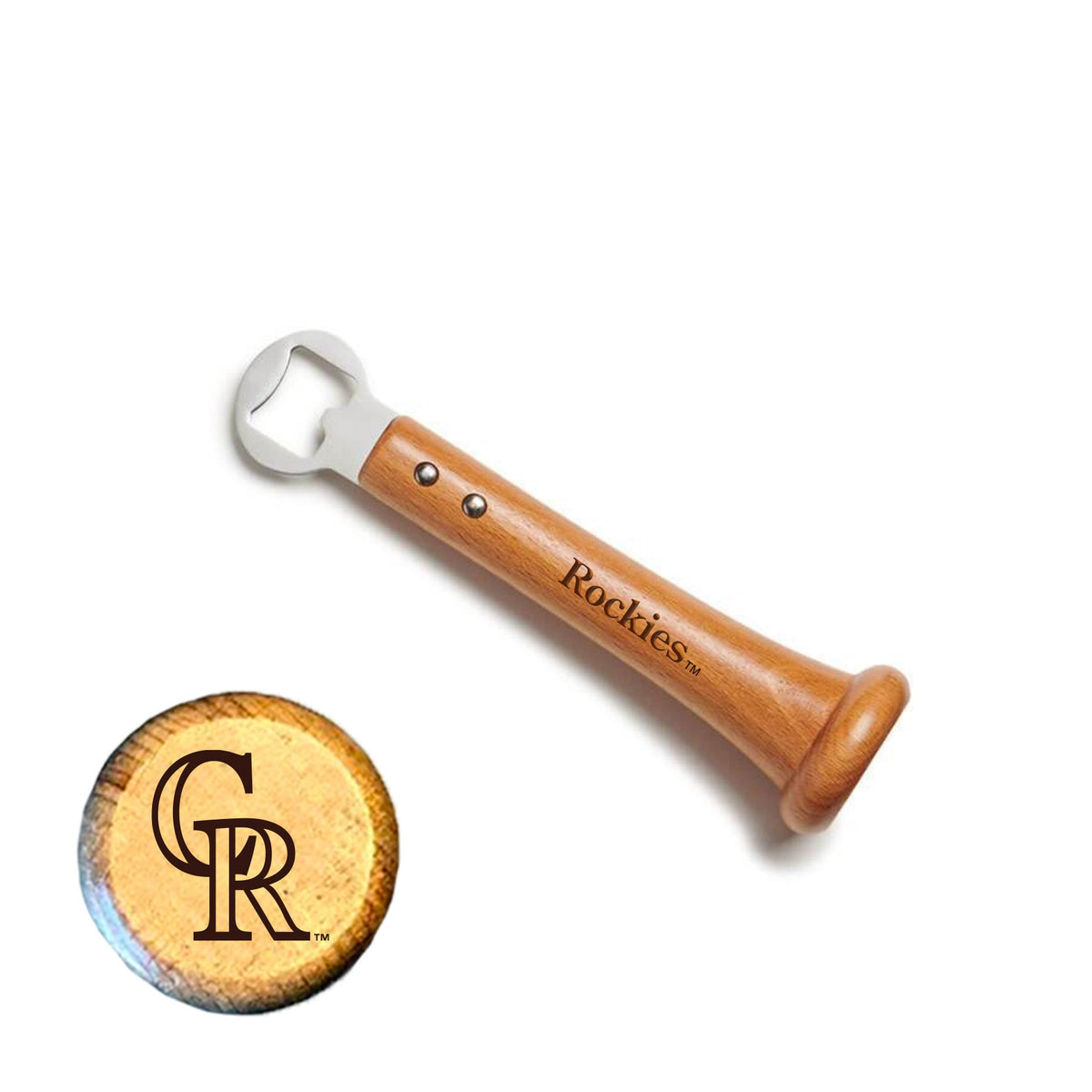 Colorado Rockies "PICKOFF" Bottle Opener