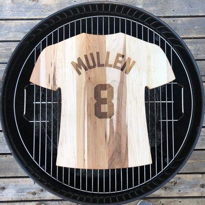 Baltimore Orioles Team Jersey Cutting Board | Customize With Your Name & Number | Add a Personalized Note