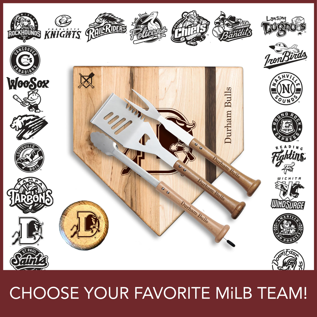 MiLB "Heavy Hitter" Set | CHOOSE YOUR FAVORITE TEAM | MULTIPLE SIZES