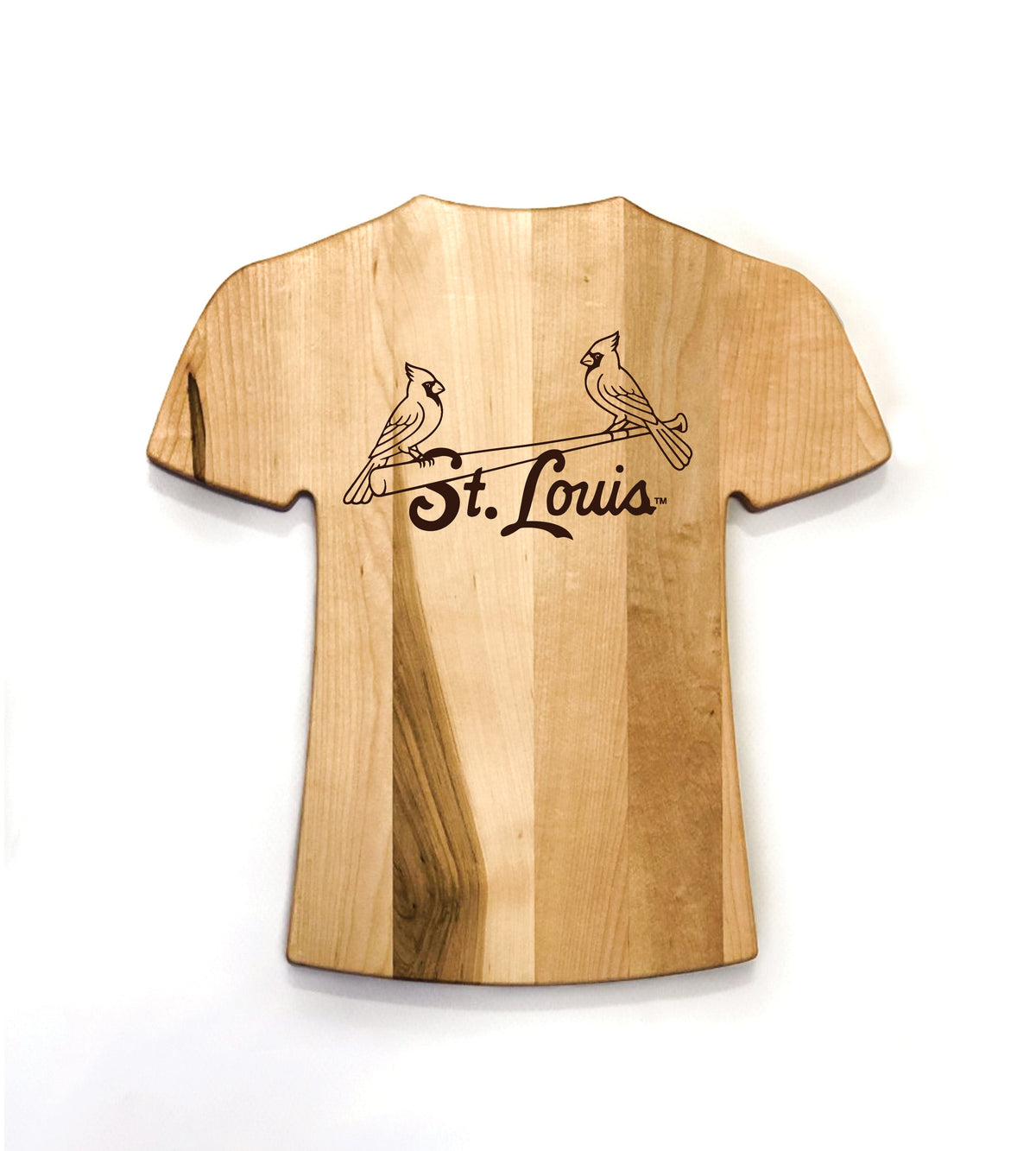St. Louis Cardinals Team Jersey Cutting Board | Customize With Your Name & Number | Add a Personalized Note