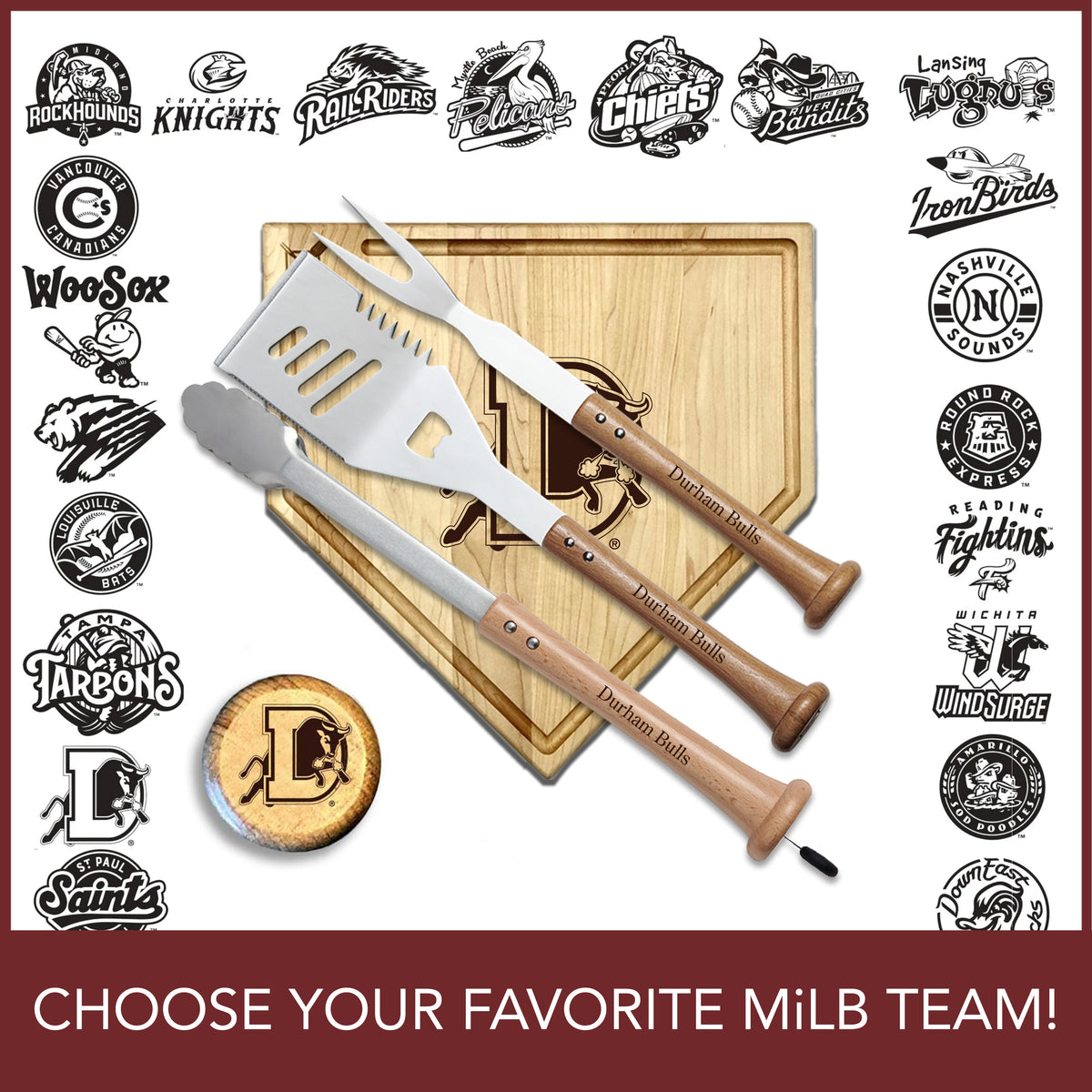 MiLB "Heavy Hitter" Set | CHOOSE YOUR FAVORITE TEAM | MULTIPLE SIZES